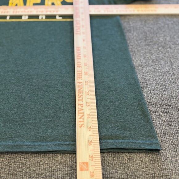 Mens Green Bay Packers T Shirt Size L Green Short Sleeve NFL Team Apparel Tee - Picture 3 of 5